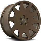 MRR HR3 22" 5x120 Bronze by MRR Wheels