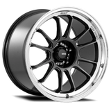 Konig Hypergram 16" 4x100 Metallic Carbon w/ Machined Lip