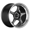Konig Hyperspec 17" 4x100 Anthracite Metallic w/ Mirror Machined Lip - 17x8 et40 / 4x100 / cb73.1 (18 lbs)