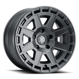 ICON Alloys Compass 17" 6x139.7 Satin Black | ico3217858347SB