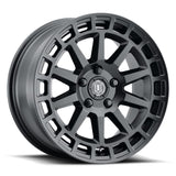 ICON Alloys Journey 17" 5x108 Satin Black | ico7117803160SB
