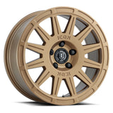 ICON Alloys Ricochet 17" 5x100 Satin Gold | ico7017805060SG