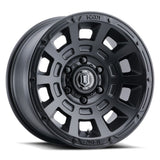 ICON Alloys Thrust 17" 6x135 Satin Black | ico2817856350SB