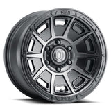 ICON Alloys Victory 17" 6x139.7 Smoked Satin Black Tint | ico3017858347SSBT
