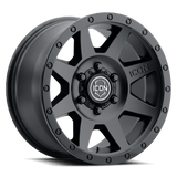 ICON Alloys Rebound 17" 5x150 Double Black by ICON Vehicle Dynamics 1817855557DB