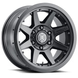 ICON Alloys Rebound Pro 17" 5x127 Satin Black by ICON Vehicle Dynamics 21817857345SB