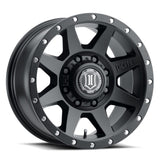 ICON Alloys Rebound 18" 6x139.7 Satin Black by ICON Vehicle Dynamics