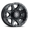 ICON Alloys Rebound 17" 6x135 Satin Black - 17x8.5 et6 / 6x135 / cb87.1