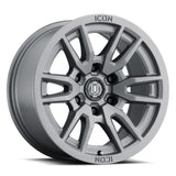 ICON Alloys Vector 6 17" 6x139.7 Titanium | ico2417859057TT