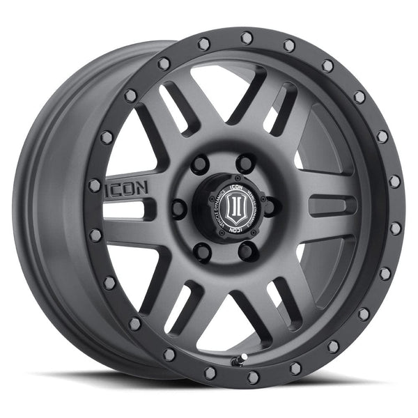ICON Alloys Six Speed 17" 5x150 Titanium | ico1417855557TT