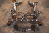 Valvetronic Ferrari F8 Valved Sport Exhaust System by Valvetronic FER.F8.VSES.TI