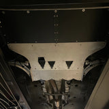 CJM Industries Splitter to Subframe / Bare Aluminum CJM Industries Front Splitter Extension (Subframe Panel) - VW / MK7 / 7.5 / Golf / Jetta / GTI / Golf R 2023175-SPmk7BA