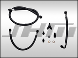 JH Motorsports JHM Braided Kevlar Fuel Line Re-Route Kit - Audi / 4.0T / C7 / S6 / S7 / RS7 JHM-C740TFLRRK