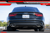 JH Motorsports JHM - 2.5" Performance Cat-back for - Audi / C7.5 / 3.0T / A6 / A7 JHM-C75A6730TCBE-QUAD