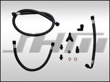 JH Motorsports JHM Braided Kevlar Fuel Line Re-Route Kit - Audi / 4.0T / D4 / A8 / S8 JHM-D440TFLRRK