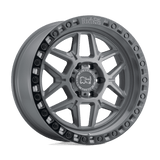 Black Rhino Wheels Kelso 18" 6x135 Battleship Gray W/ Black Ring by Black Rhino Wheels 1890KLS126135G87
