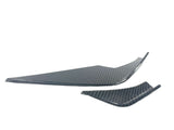Kies VS Style Dry Carbon Fiber 4pc Canard Set - BMW M3 (G80) / M4 (G82 / G83) by Kies Carbon KMSG8XDCF-VS-CNRD