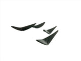 Kies Motorsports Performance Style Dry Carbon Fiber 4pc Canard Set - BMW M3 (G80) / M4 (G82 / G83) by Kies Carbon KMSG8XDCF-PS-CNRD