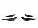 Kies Motorsports Performance Style Dry Carbon Fiber 4pc Canard Set - BMW M3 (G80) / M4 (G82 / G83) by Kies Carbon KMSG8XDCF-PS-CNRD