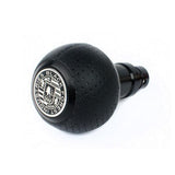 BFI Black Air Leather / Black Anodized BFI Heavy Weight Shift Knob - Air Leather (BMW Fitment) GS2SB