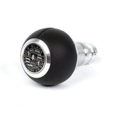BFI Black Napa Leather / Machined Finish BFI Heavy Weight Shift Knob - Black Nappa Leather (BMW Fitment) GS2HB