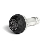 BFI Heavy Weight Shift Knob - GSB - Black Nappa Leather - Clear Anodized - BMW by BFI GSB-BMM