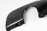 Velt Sport Carbon Fiber Rear Diffuser (Single Outlet) - BMW E9x 3 Series (M Package) by Velt Sport VELT-EXT-0260