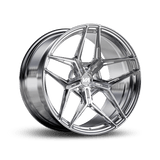 Variant Wheels ZENO 21" Custom Drill Chrome Powder by Variant Wheels VA-EVO-2112L-ZENO-CHR