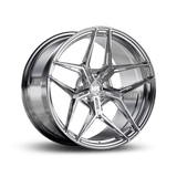Variant Wheels ZENO 19" Custom Drill Chrome Powder by Variant Wheels