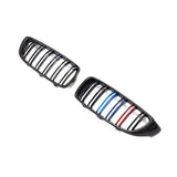 Velt Sport Carbon Fiber & ABS Grill (M TriColor)  -  BMW F3X / F8X 4 Series by Velt Sport VELT-EXT-0215