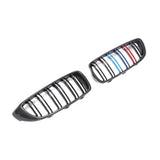 Velt Sport Carbon Fiber & ABS Grill (M TriColor)  -  BMW F3X / F8X 4 Series by Velt Sport VELT-EXT-0215
