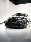 Velt Sport Carbon Fiber Front Kidney Grill (V1) - BMW / G80 M3 / G82 / G83 M4 (w/o Acc) by Velt Sport VELT-EXT-0081