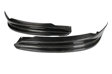 Velt Sport Carbon Fiber Corner Splitters (2 pcs) - BMW E90 LCI 3 Series by Velt Sport VELT-EXT-0092