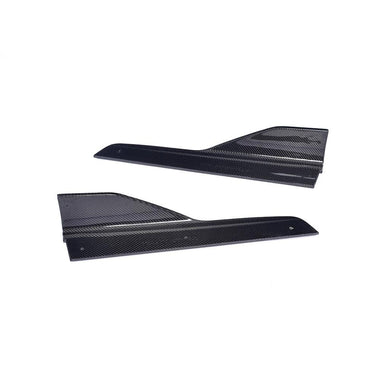 Velt Sport Carbon Fiber Side Splitter Fins - BMW F32 M Sport 4 Series by Velt Sport VELT-EXT-0105