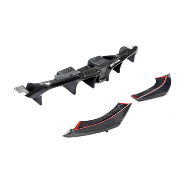 Velt Sport Carbon Fiber Rear Diffuser (V3) - BMW F87 M2 by Velt Sport VELT-EXT-0313