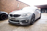 Velt Sport Carbon Fiber Front Lip (V1) - BMW F32 4 Series (M Package) by Velt Sport VELT-EXT-0139