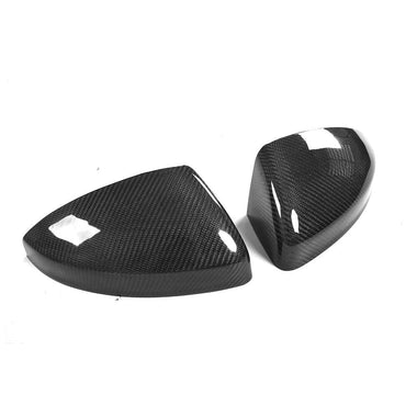 Velt Sport Carbon Fiber Mirror Caps (With Lane Assist) - Audi / Mk3 / TT / TT-S by Velt Sport VELT-EXT-0471