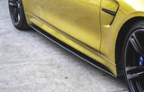 Velt Sport Carbon Fiber Side Skirts - BMW F8x M3 / M4 by Velt Sport VELT-EXT-0339