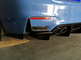 Velt Sport Dry Carbon Fiber Rear Vent Splitters - BMW F80 F82 F83 M3 M4 by Velt Sport VELT-EXT-0101