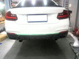 Velt Sport Carbon Fiber Rear Diffuser (V1) - BMW F22 2 Series (M Package) by Velt Sport VELT-EXT-0251