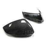 Velt Sport Carbon Fiber Mirror Caps (With Lane Assist) - VW/Audi / ID4 / Q4 / Q5 e-tron by Velt Sport VELT-EXT-0469