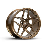 Variant Wheels ZENO 21" Custom Drill Satin Bronze by Variant Wheels VA-EVO-2112L-ZENO-BZS