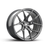 Variant Wheels NYSA 21" Custom Drill Gloss Gunmetal by Variant Wheels VA-EVO-2112L-NYSA-GMG