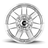 Mamba M14 18" 6x139.7 Machined Face Silver / Drill Holes by Mamba Offroad Wheels M14898312S