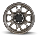 Mamba M19 18" 5x127 Bronze w/ Drill Holes by Mamba Offroad Wheels M198973N068