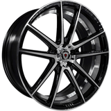 Marquee Wheels 22x8 et35 / 5x114.3 / cb73.1 Marquee Wheels M3197 22" 5x114.3 Black / Smoke 3197228511435SBP