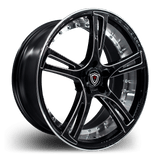 Marquee Wheels 20x9 et35 / 5x114.3 / cb73.1 Marquee Wheels M3247 20" 5x114.3 Black / Milled 3247209511435BPN