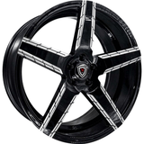 Marquee Wheels 20x9 et35 / 5x108 / cb73.1 Marquee Wheels M3275 20" 5x108 Black / Milled 3275209510835BMD