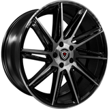 Marquee Wheels 20x8.5 et35 / 5x114.3 / cb73.1 Marquee Wheels M4617 20" 5x114.3 Black / Smoked / Machined 46172085511435SBP