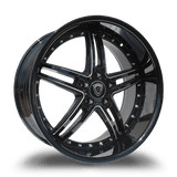 Marquee Wheels 20x9 et35 / 5x114.3 / cb74.1 Marquee Wheels M5329A 20" 5x114.3 Black / Milled 5329A209511435BMD